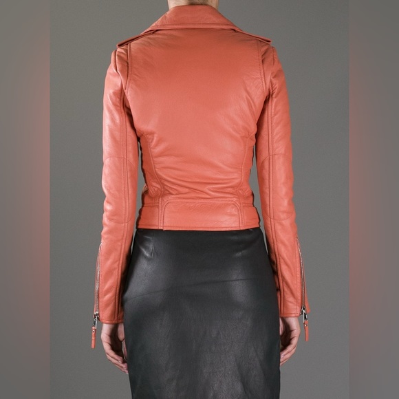 Balenciaga leather moto jacket, size 38 - Picture 5 of 10